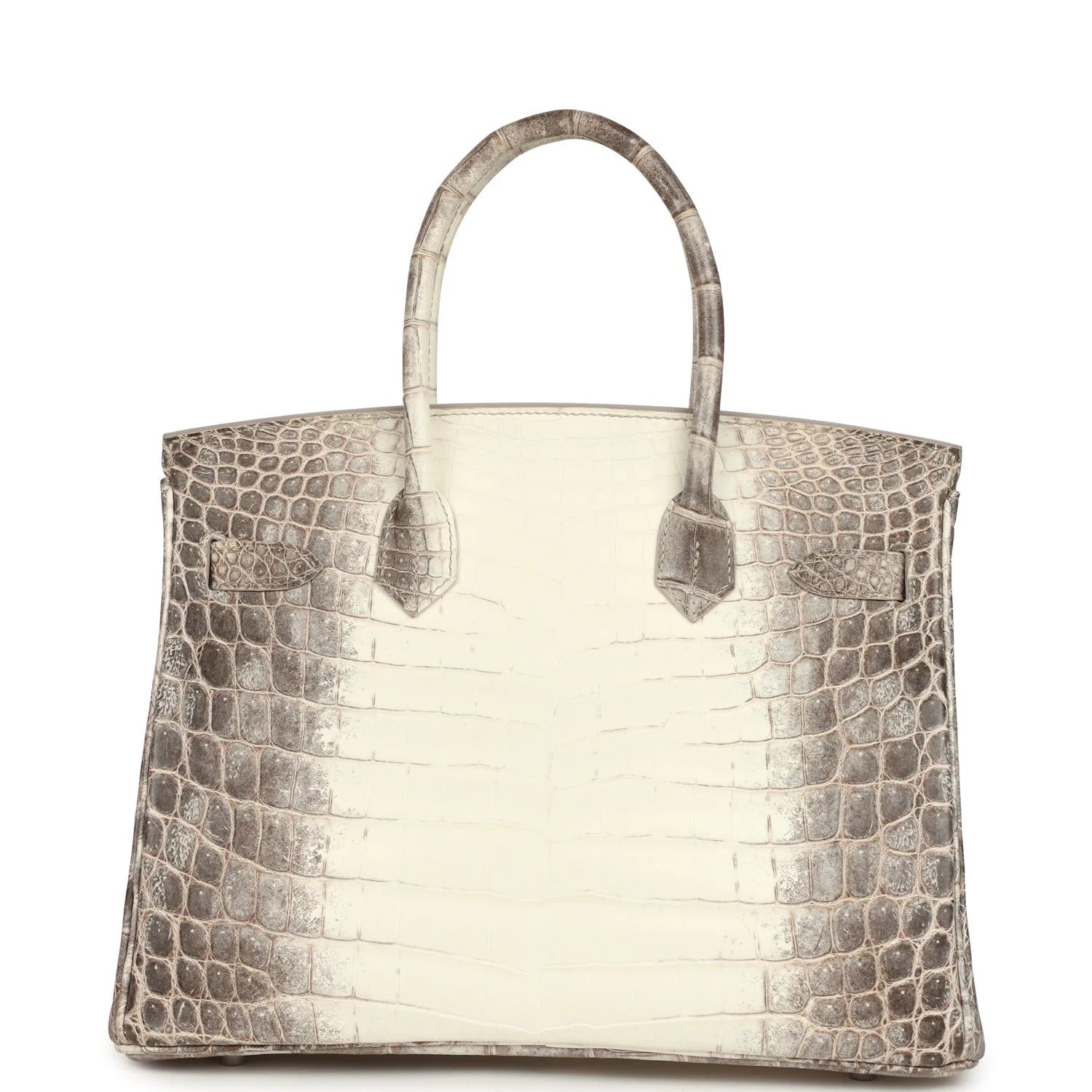 Auf Anfrage: Hermès Birkin 30 Himalaya Niloticus Krokodil Palladium Hardware