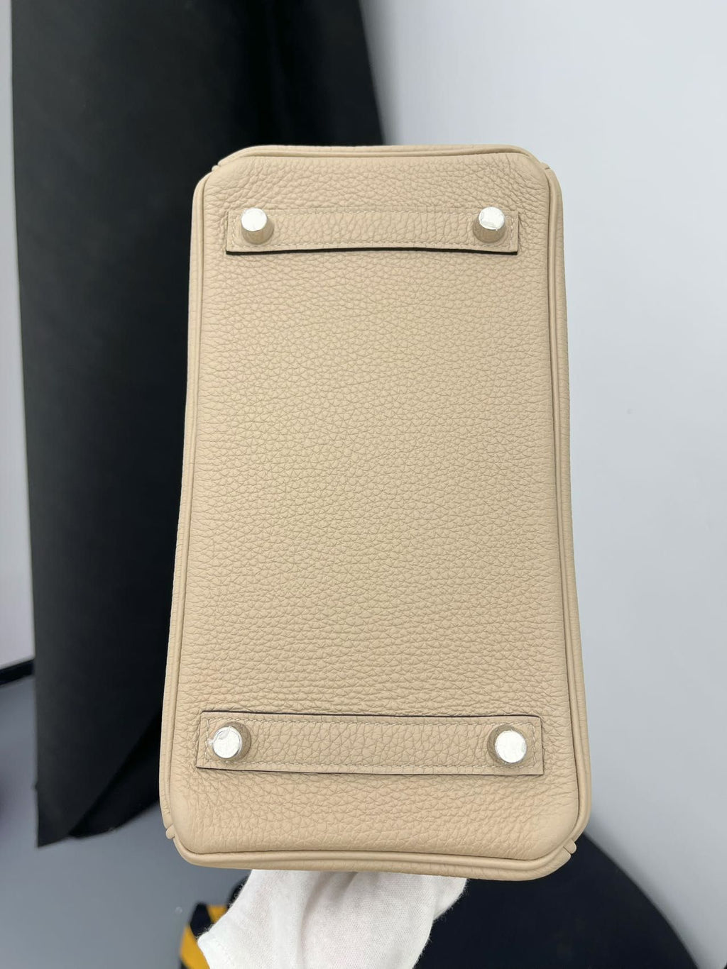 Hermès Birkin 25 Trench Verso Togo Palladium Hardware