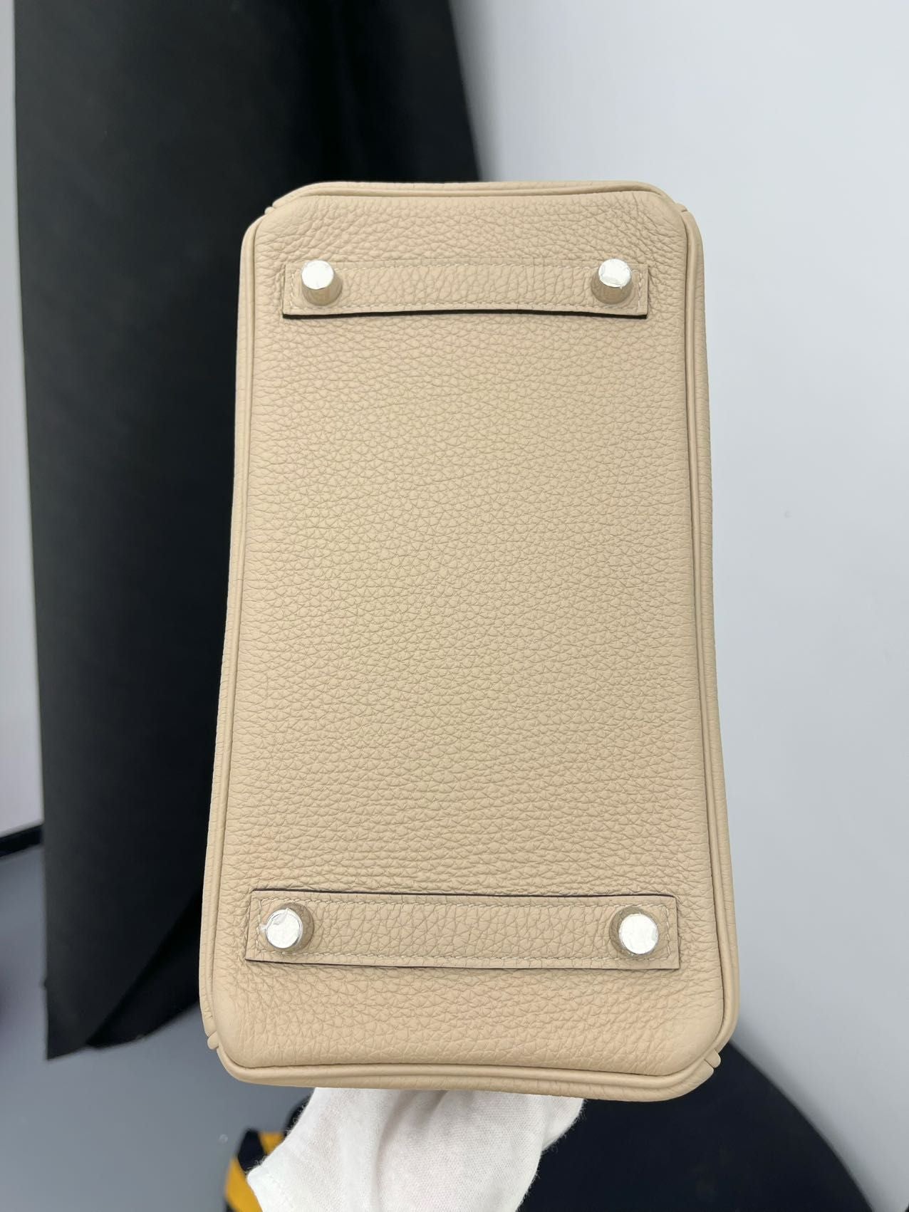 Hermès Birkin 25 Trench Verso Togo Palladium Hardware