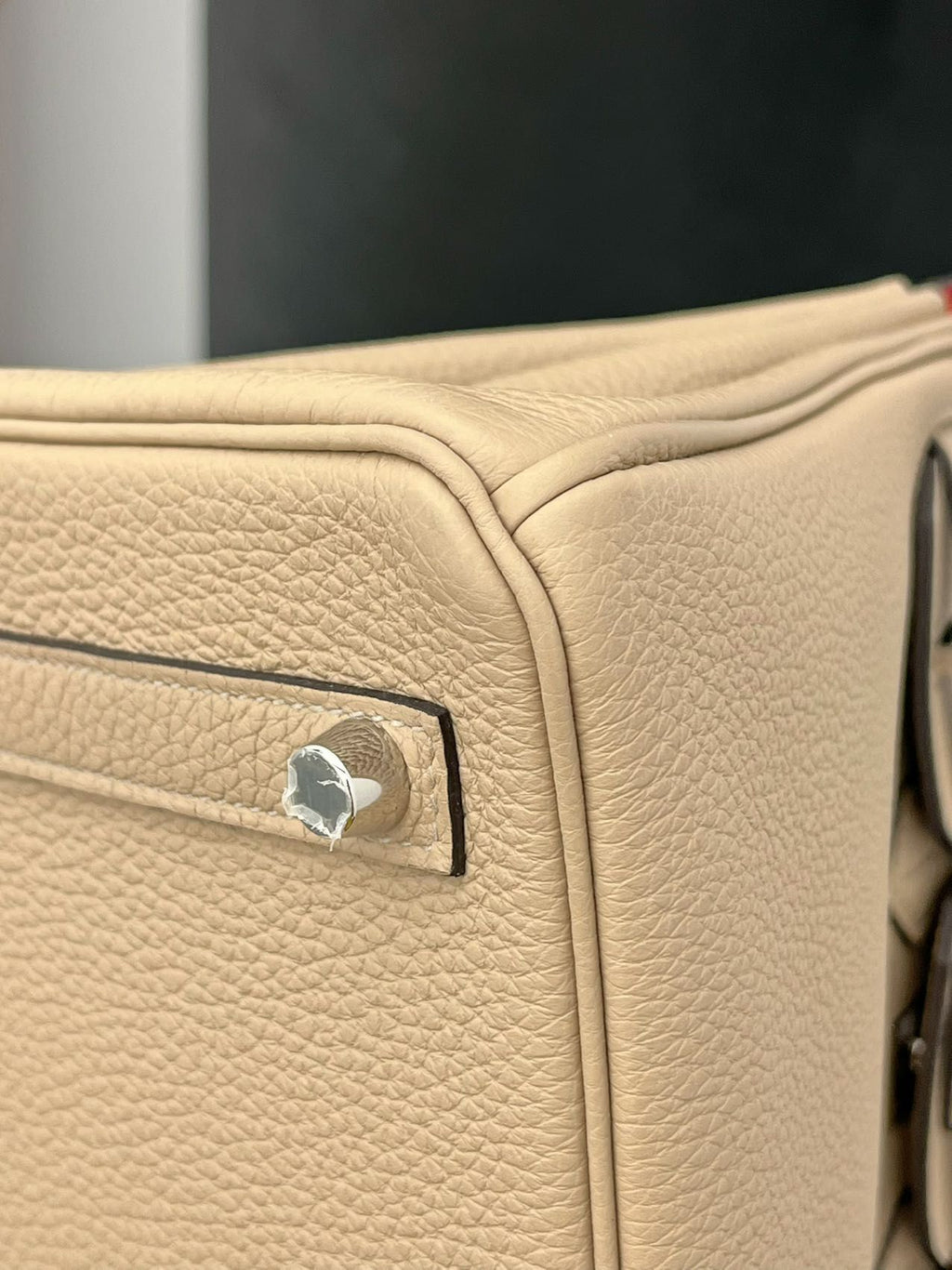 Hermès Birkin 25 Trench Verso Togo Palladium Hardware