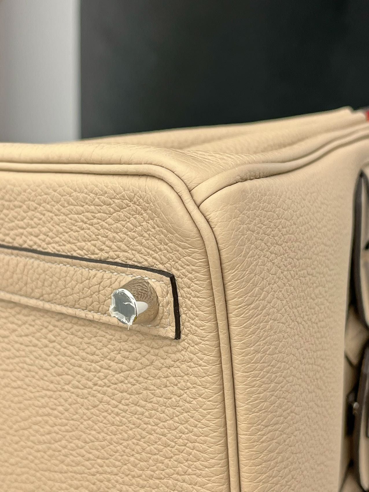 Hermès Birkin 25 Trench Verso Togo Palladium Hardware