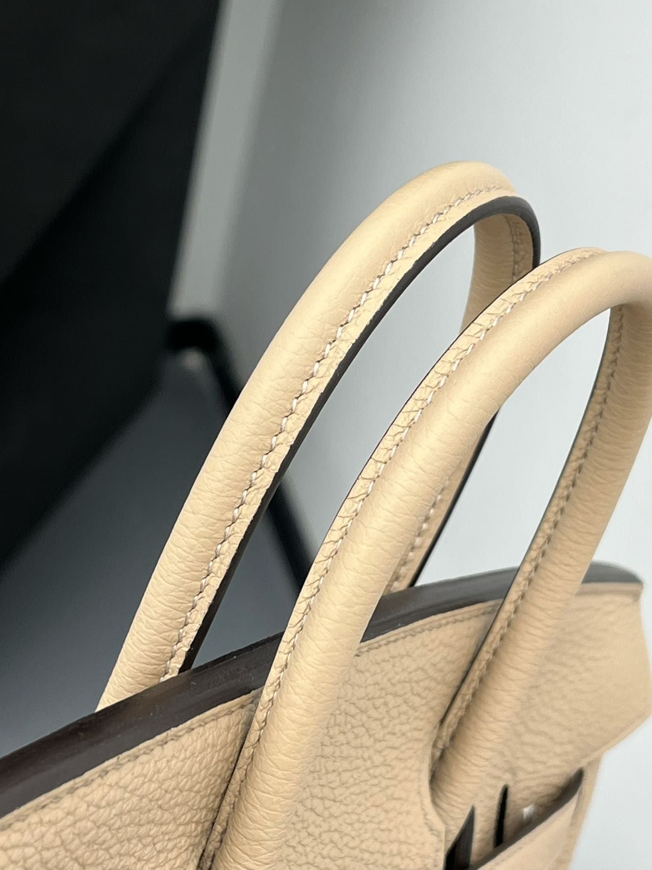 Hermès Birkin 25 Trench Verso Togo Palladium Hardware