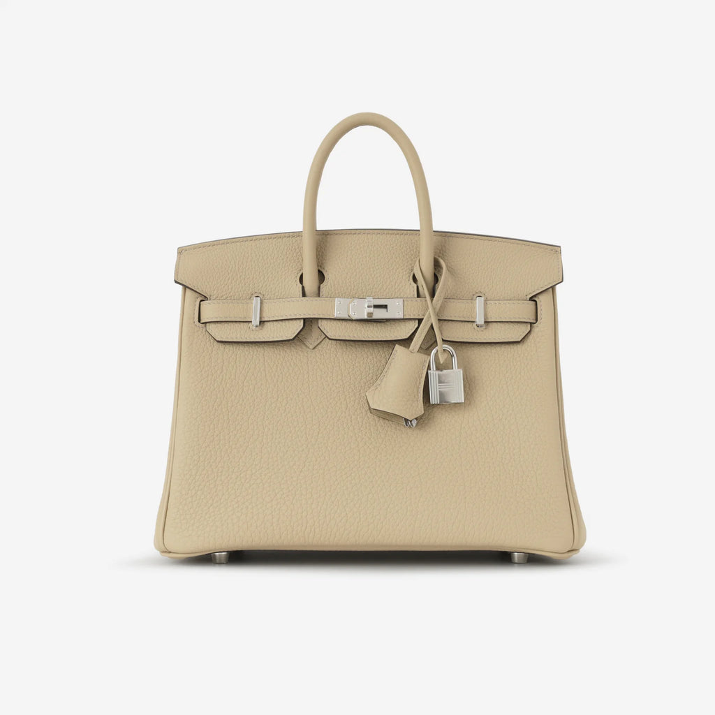 Hermès Birkin 25 Trench Verso Togo Palladium Hardware