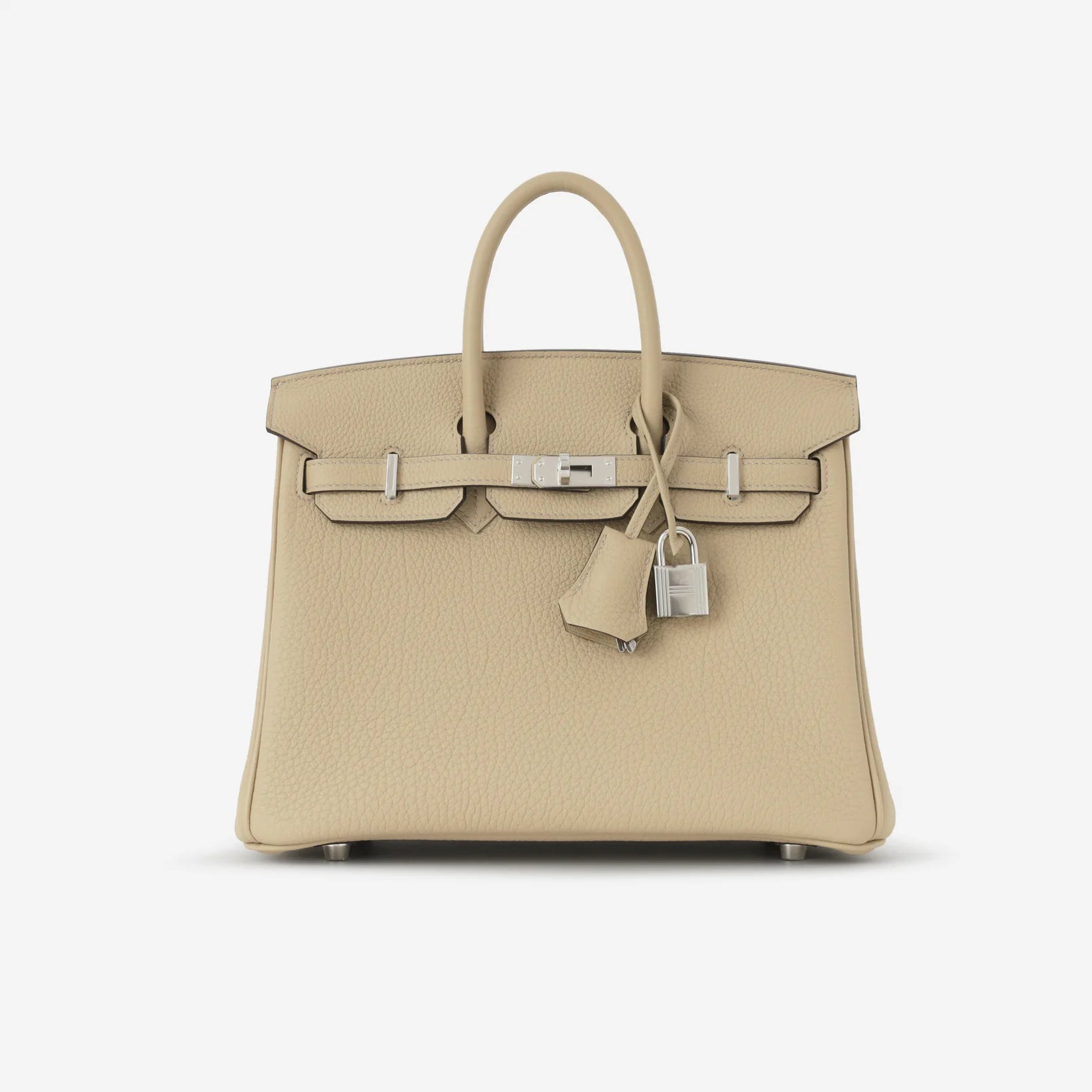 Hermès Birkin 25 Trench Verso Togo Palladium Hardware